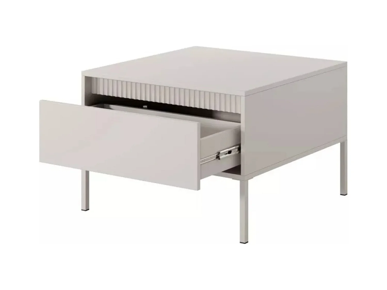 Couchtisch Senso/MDF/Metall/Beige