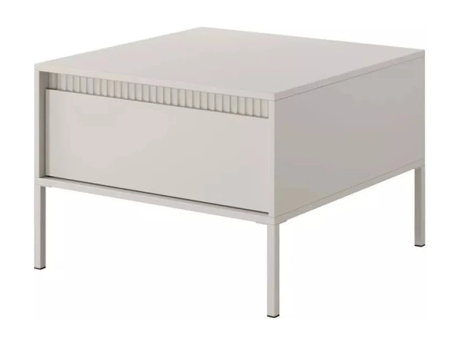 Table basse Senso/MDF/Métal/beige