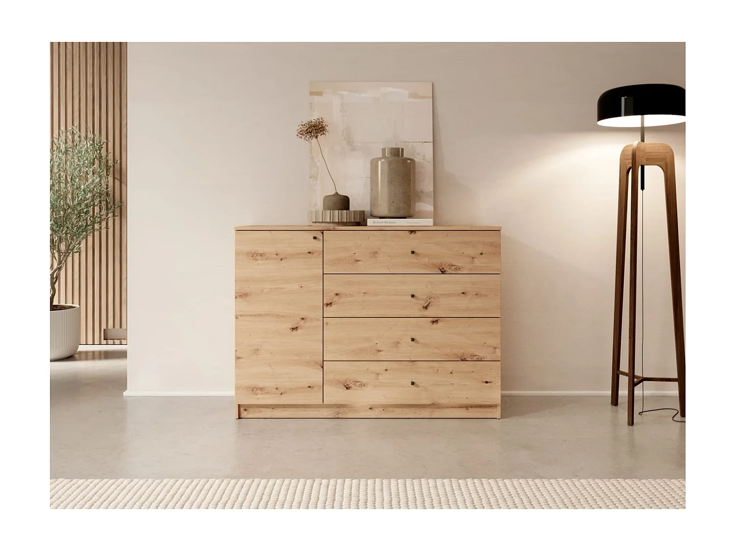 Madia Evy Lux/Porta girevole/marrone