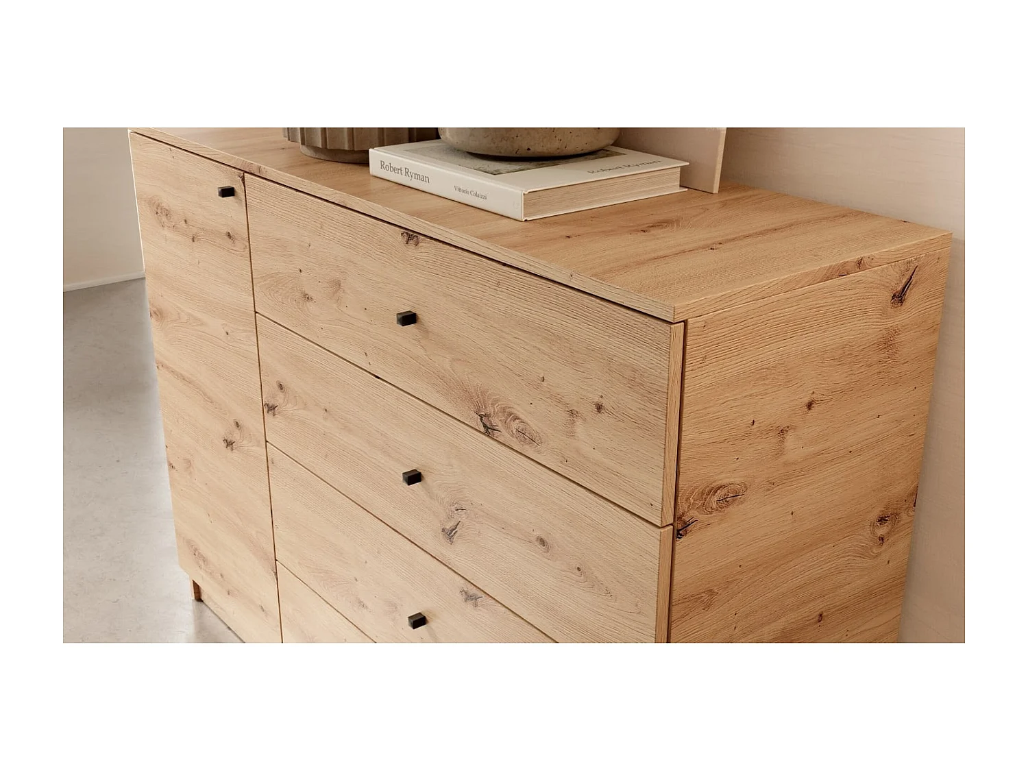 Madia Evy Lux/Porta girevole/marrone