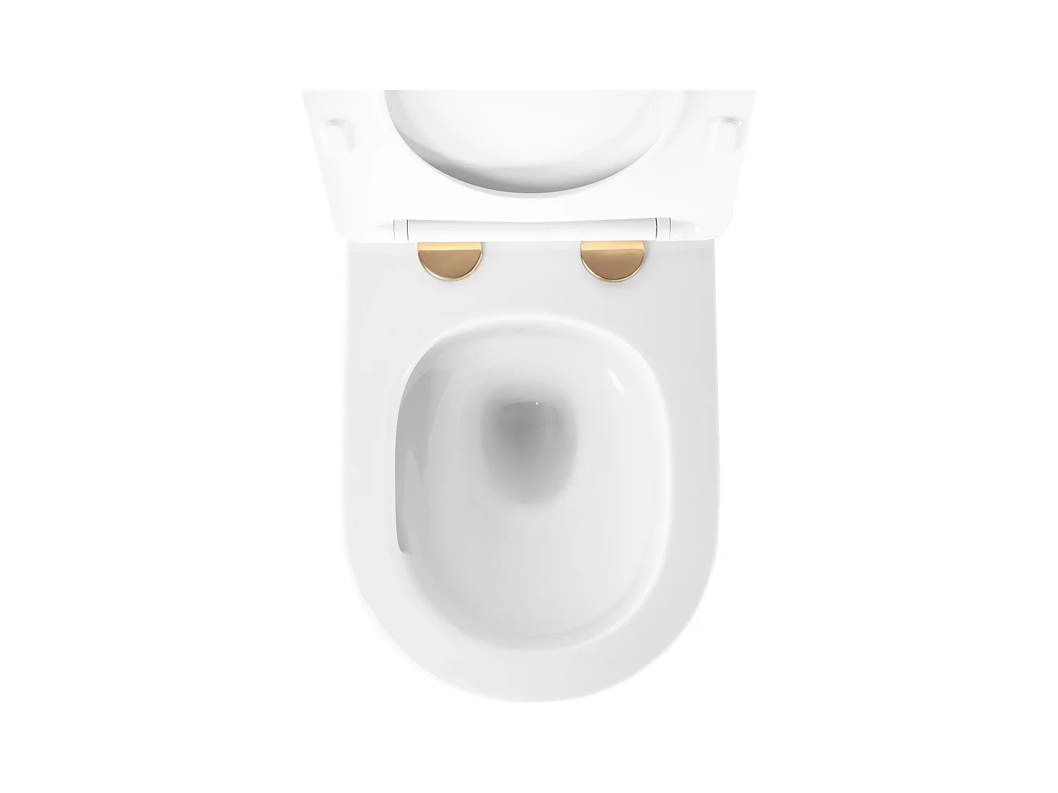 Cuvette Wc Suspendue Rea Carlo Mini Tornado Nfq Gold Edge