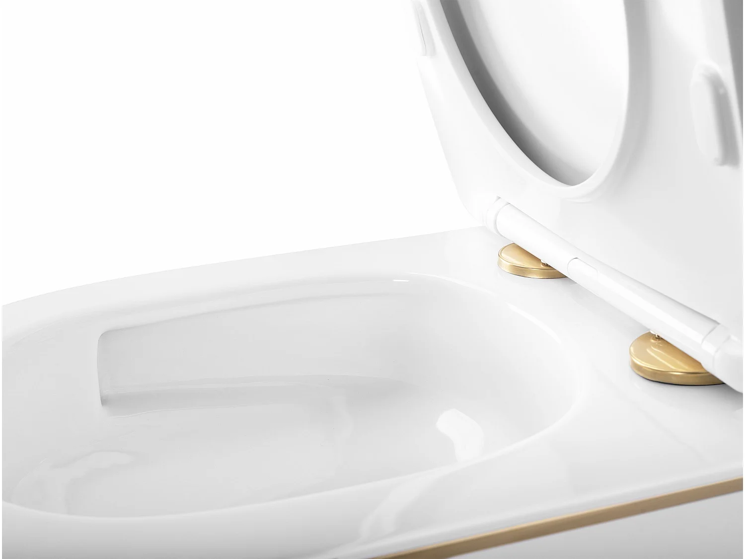 Cuvette Wc Suspendue Rea Carlo Mini Tornado Nfq Gold Edge