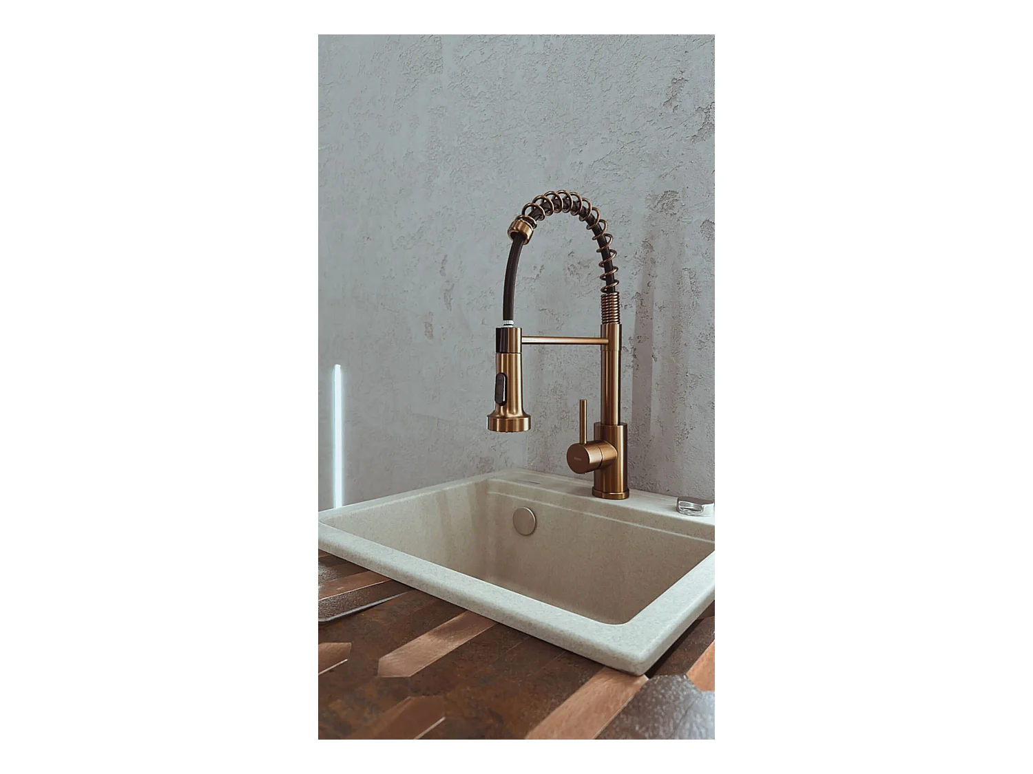 Robinet De Cuisine Rea Colin Brush Cooper