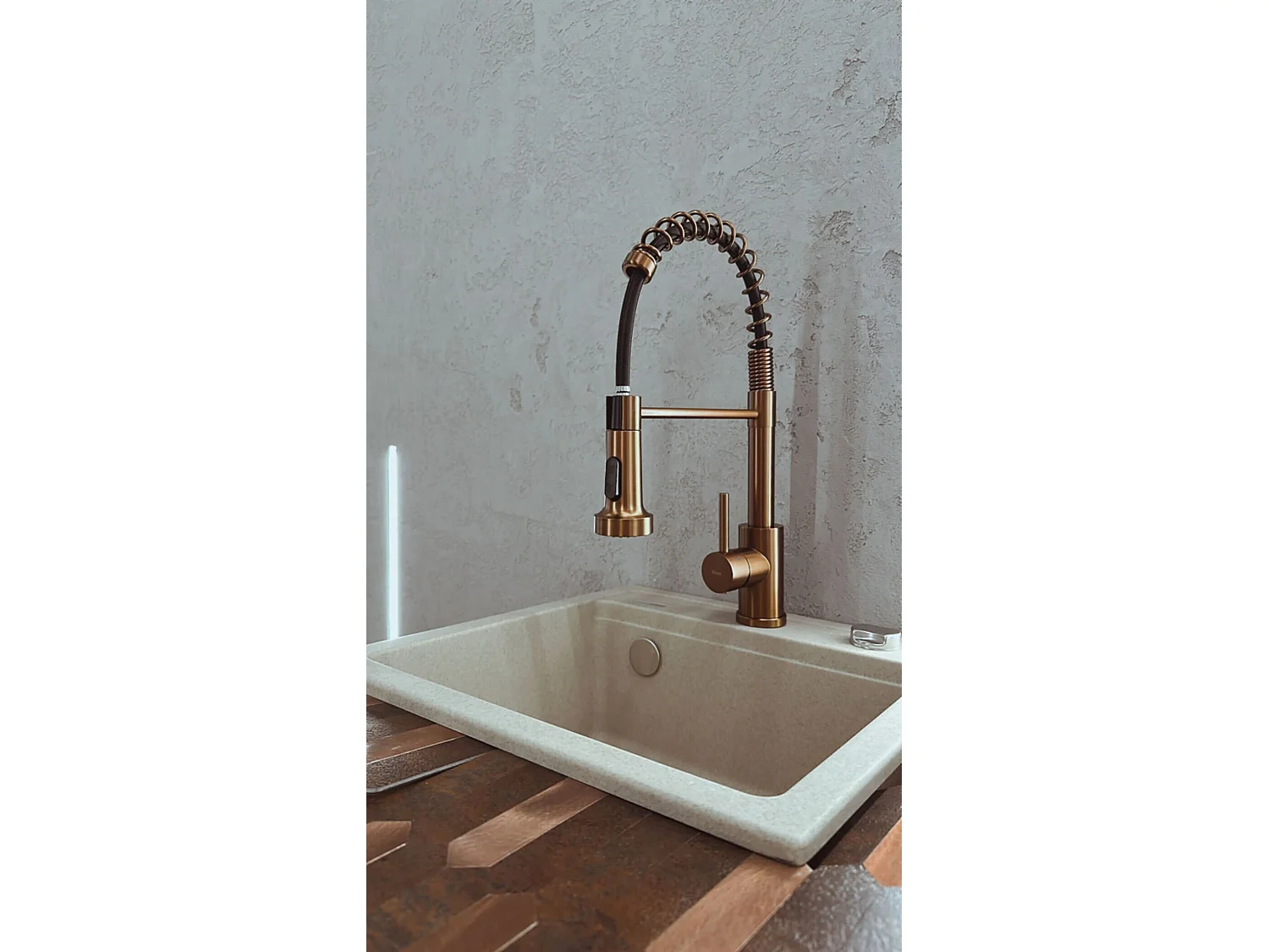 Robinet De Cuisine Rea Colin Brush Cooper