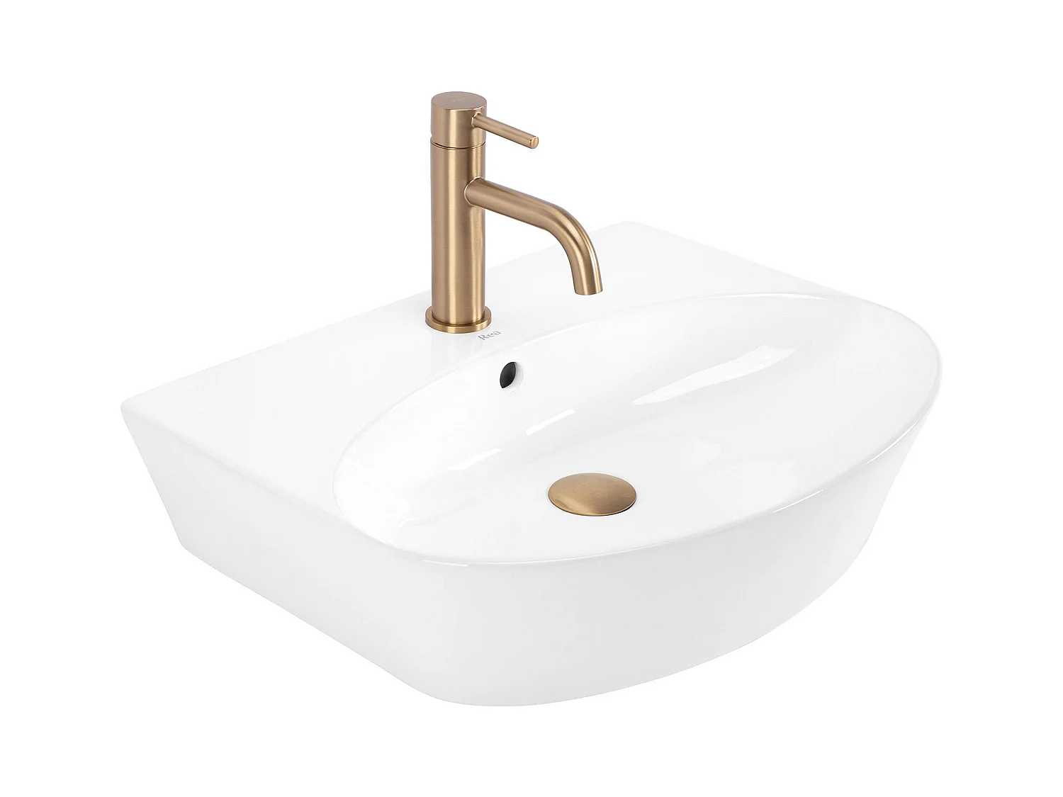 Vasque À Poser Rea Kim 52 White Ovale