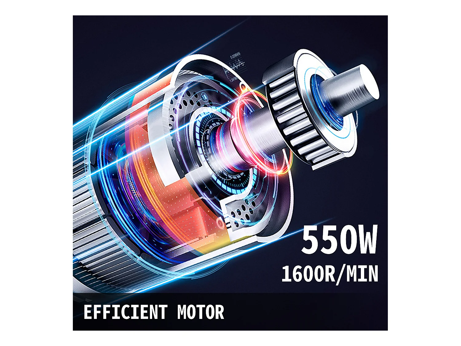 Coupe-Légumes Commercial SucceBuy, Robot Culinaire 550 W avec 6 Disques de Coupe, Acier Inoxydable et Alliage d'Aluminium Moulé