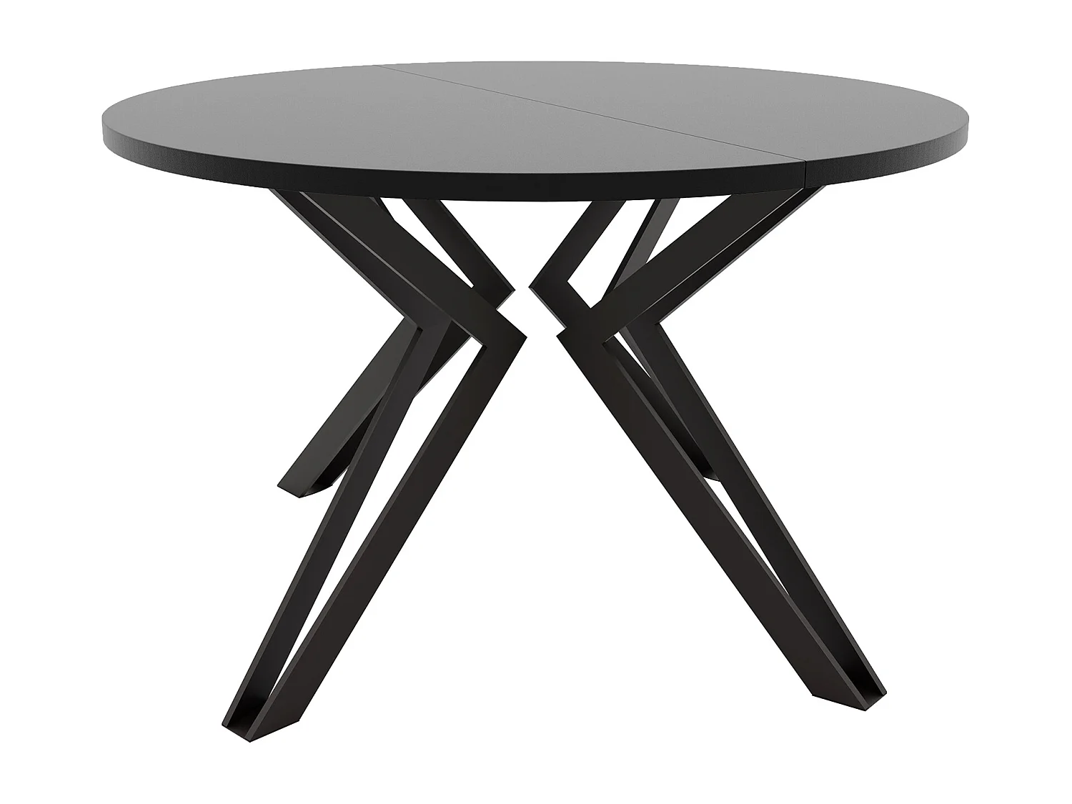 Table extensible molet noir