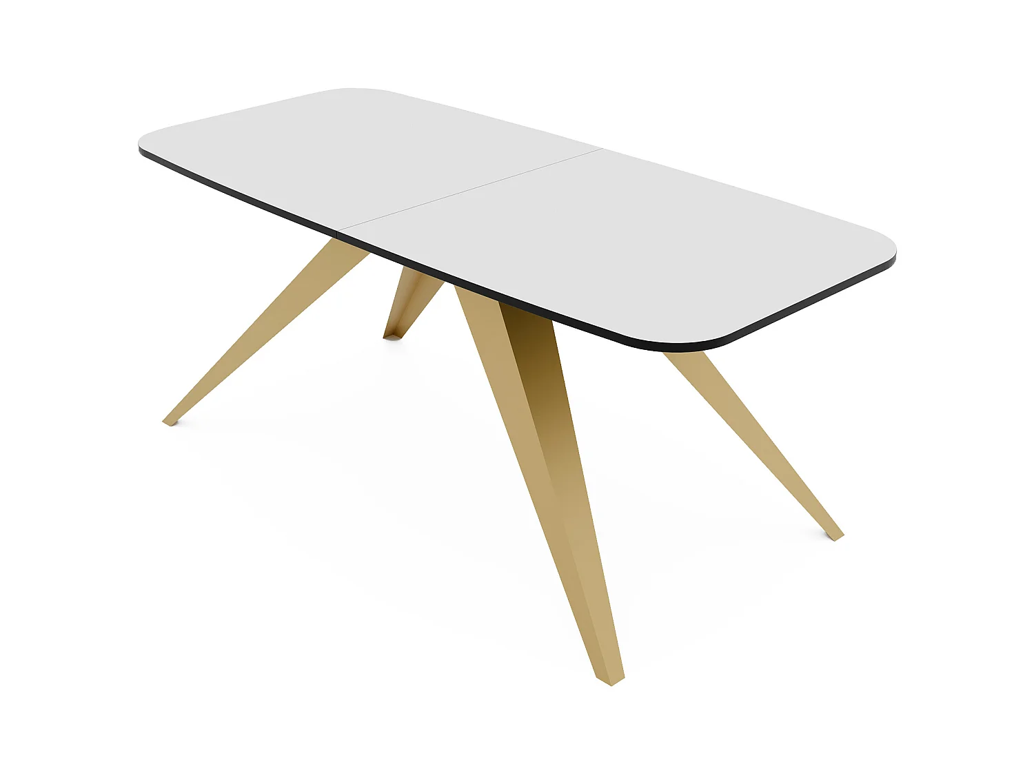 Table extensible blanc, 180