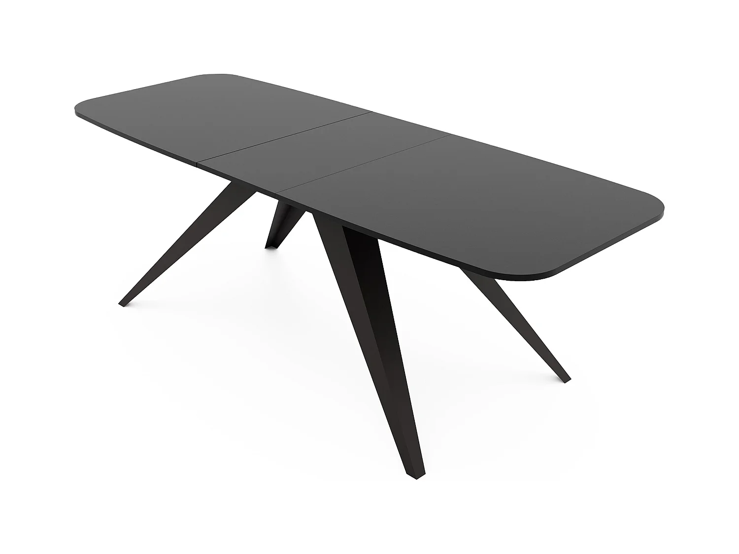 Table extensible noir, 180
