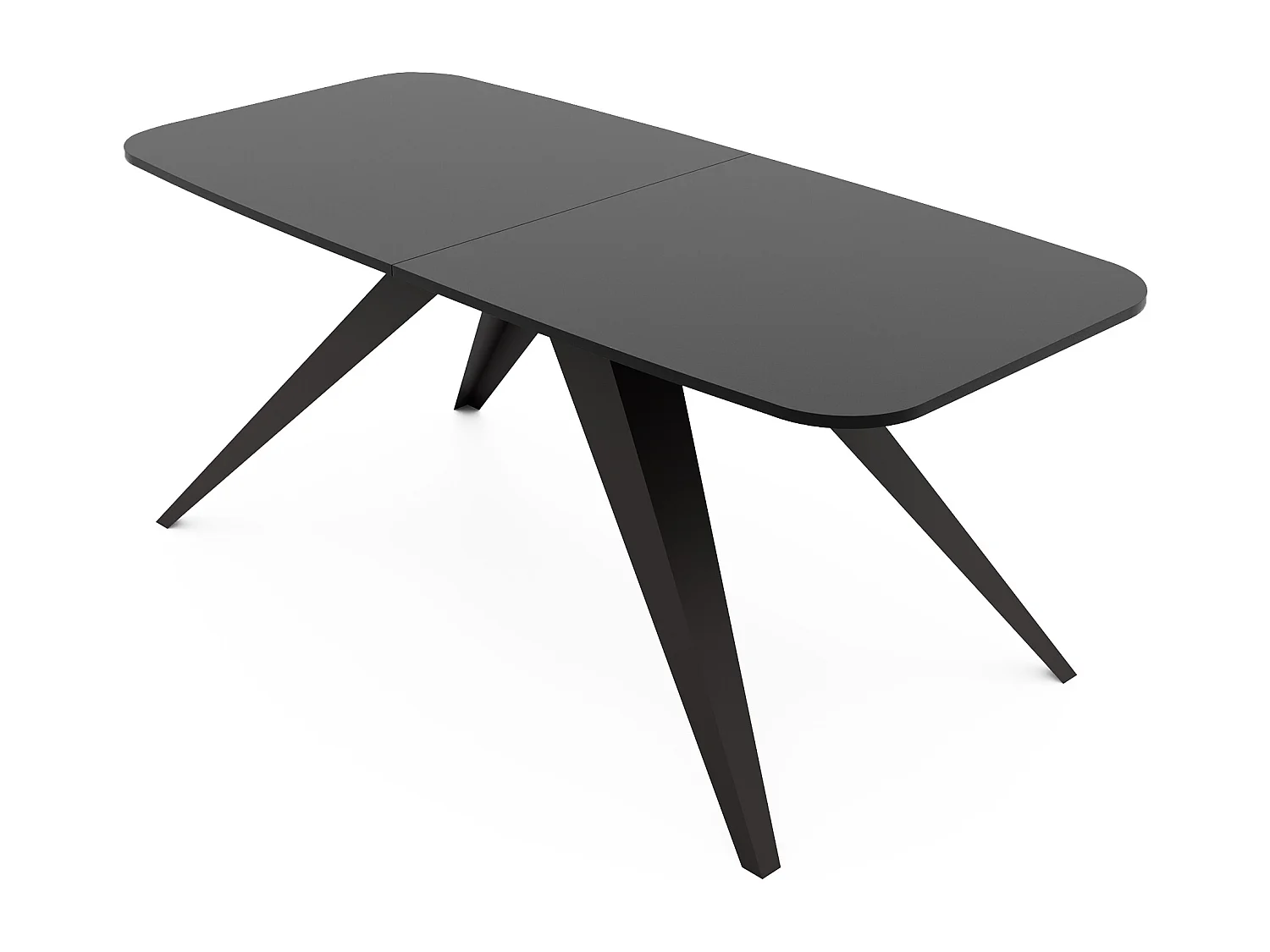 Table extensible noir, 180