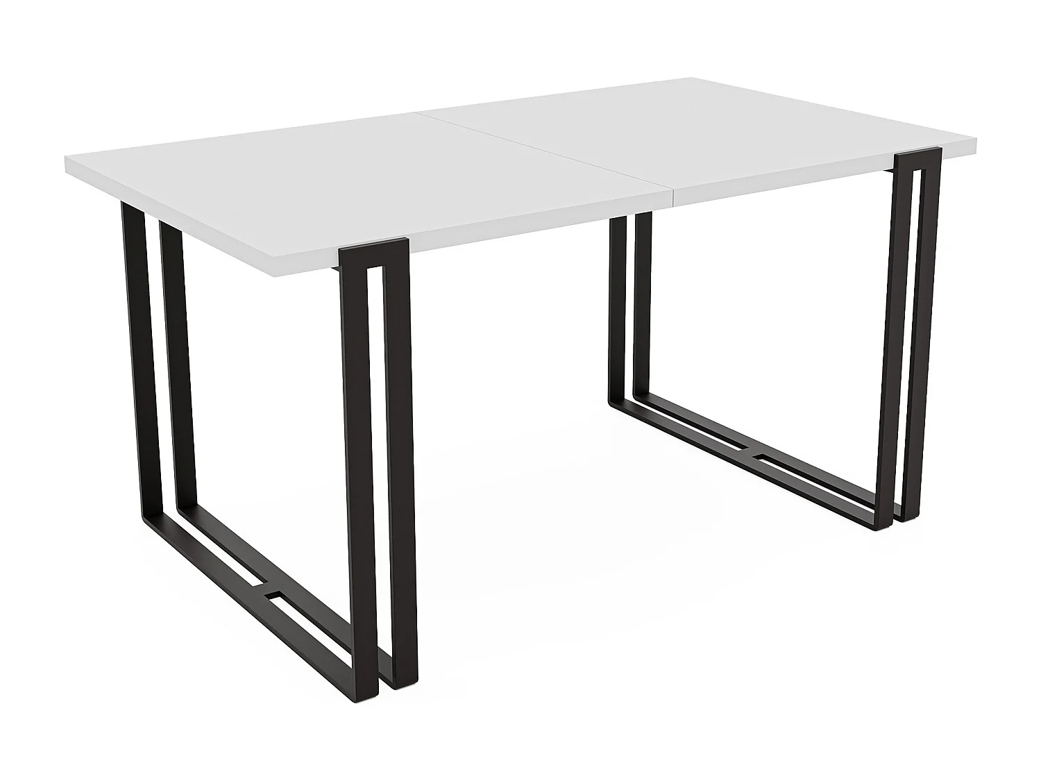 Table extensible blanc, 140x220