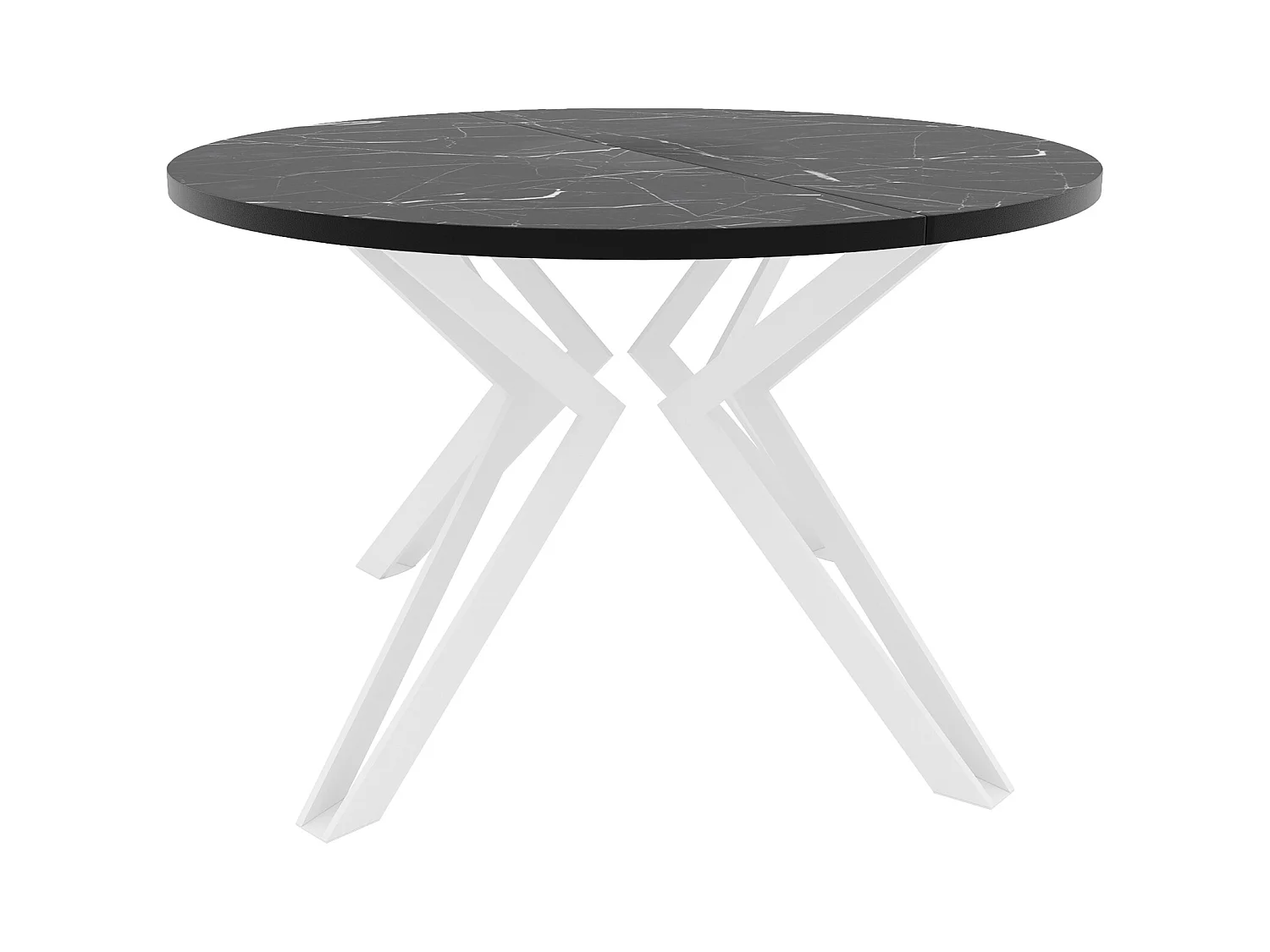 Table extensible grigia pietra