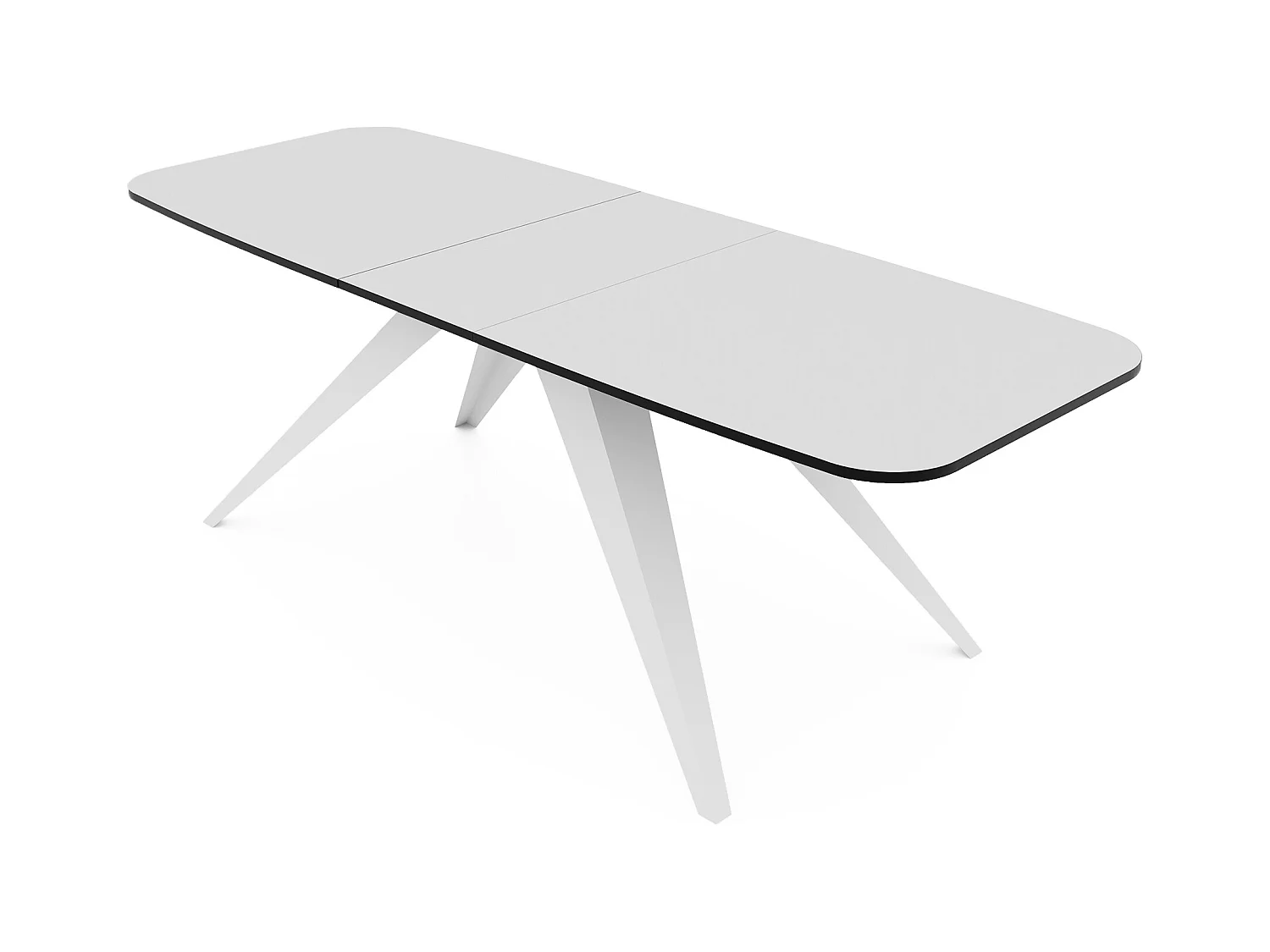 Table extensible blanc, 180