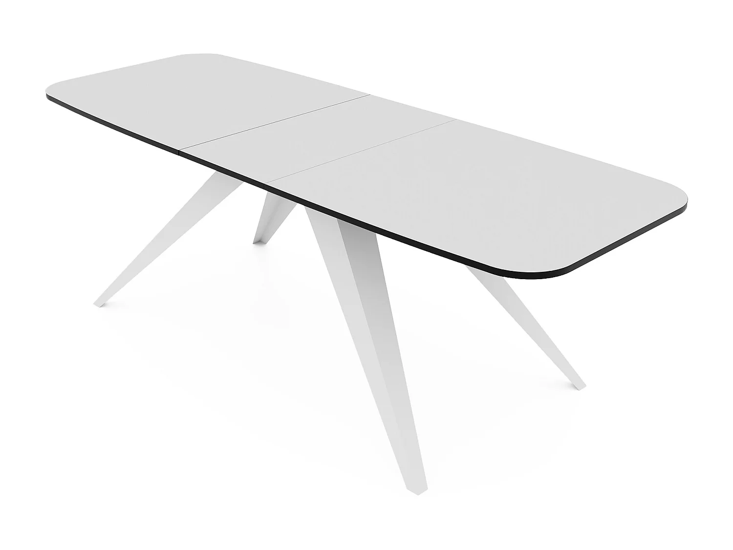 Table extensible blanc, 180