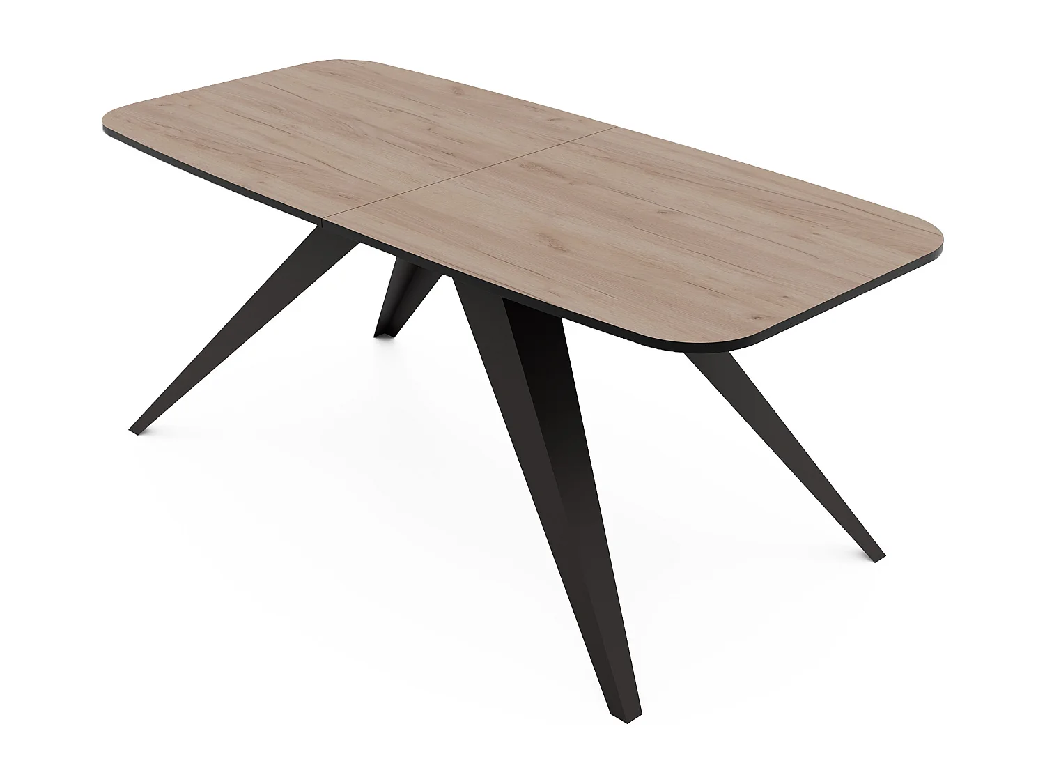 Table extensible marron, 180