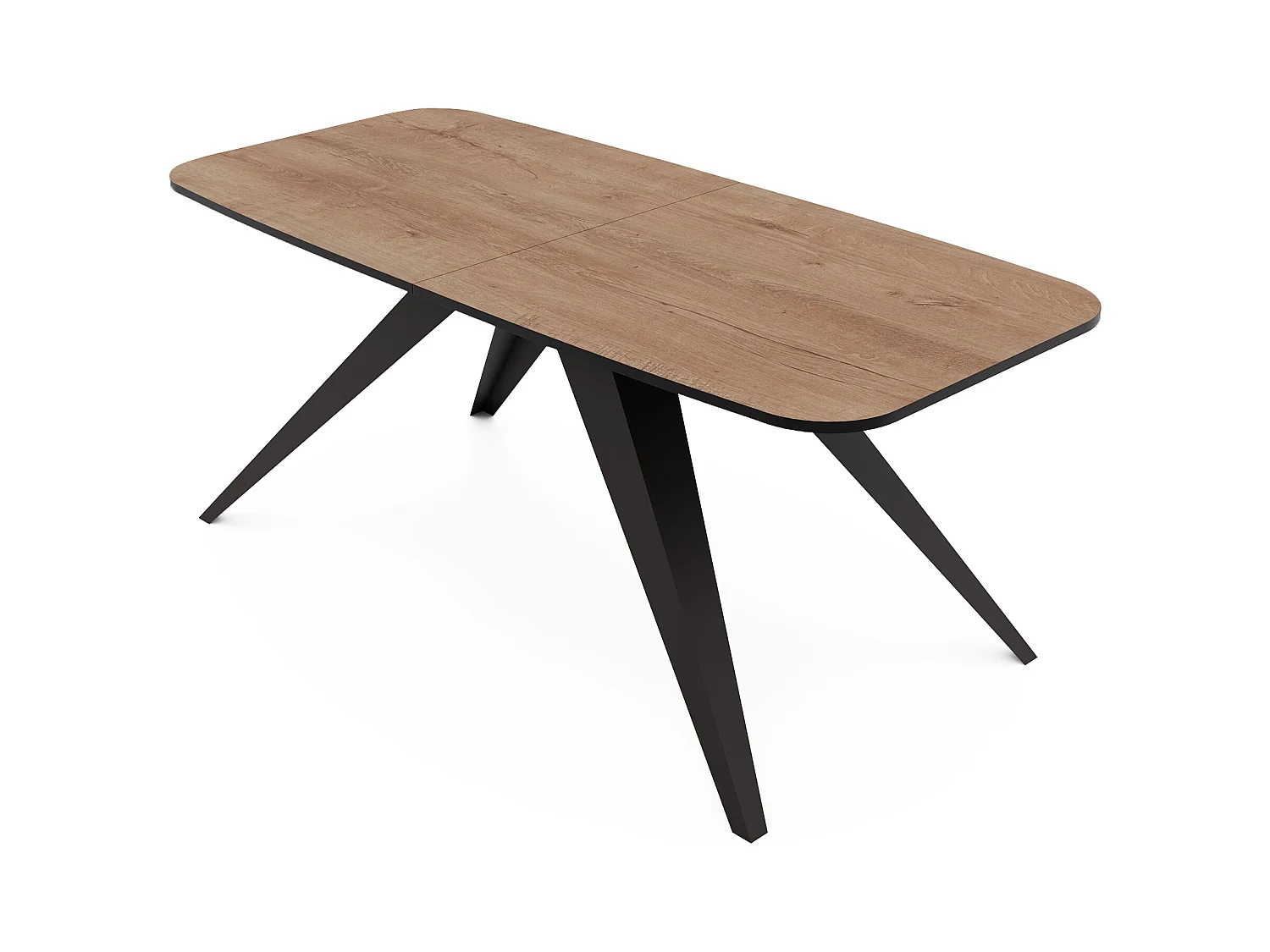 Table extensible marron, 180