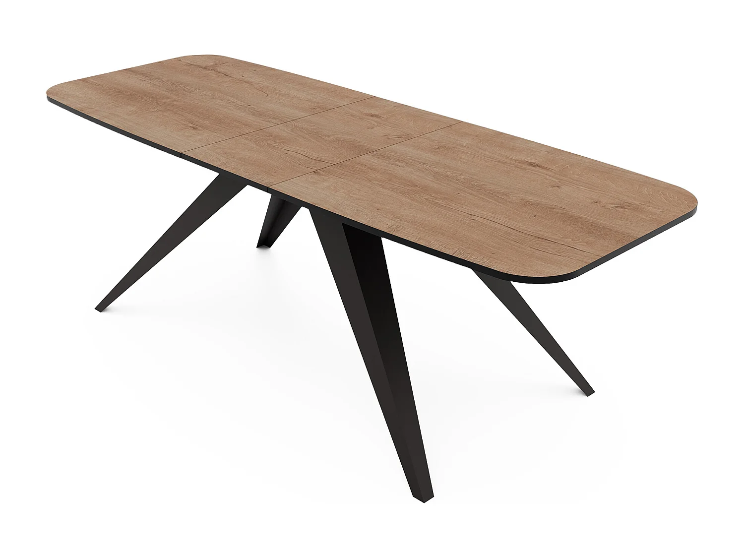 Table extensible marron, 180