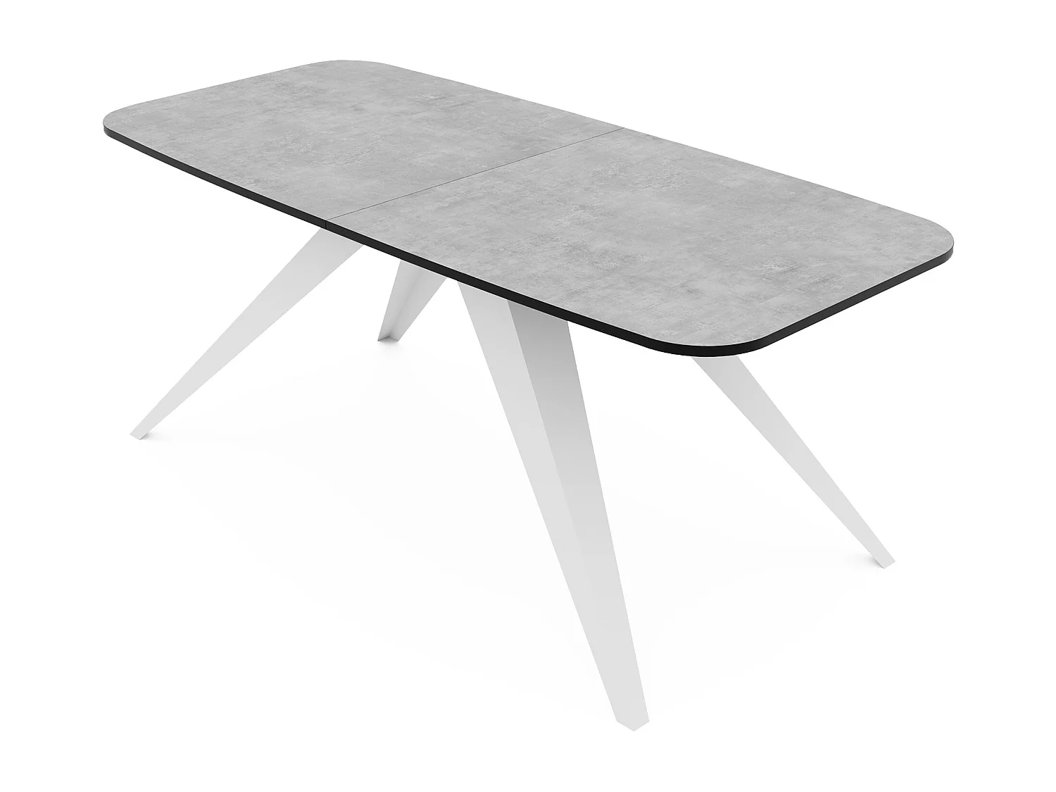 Table extensible gris, 180