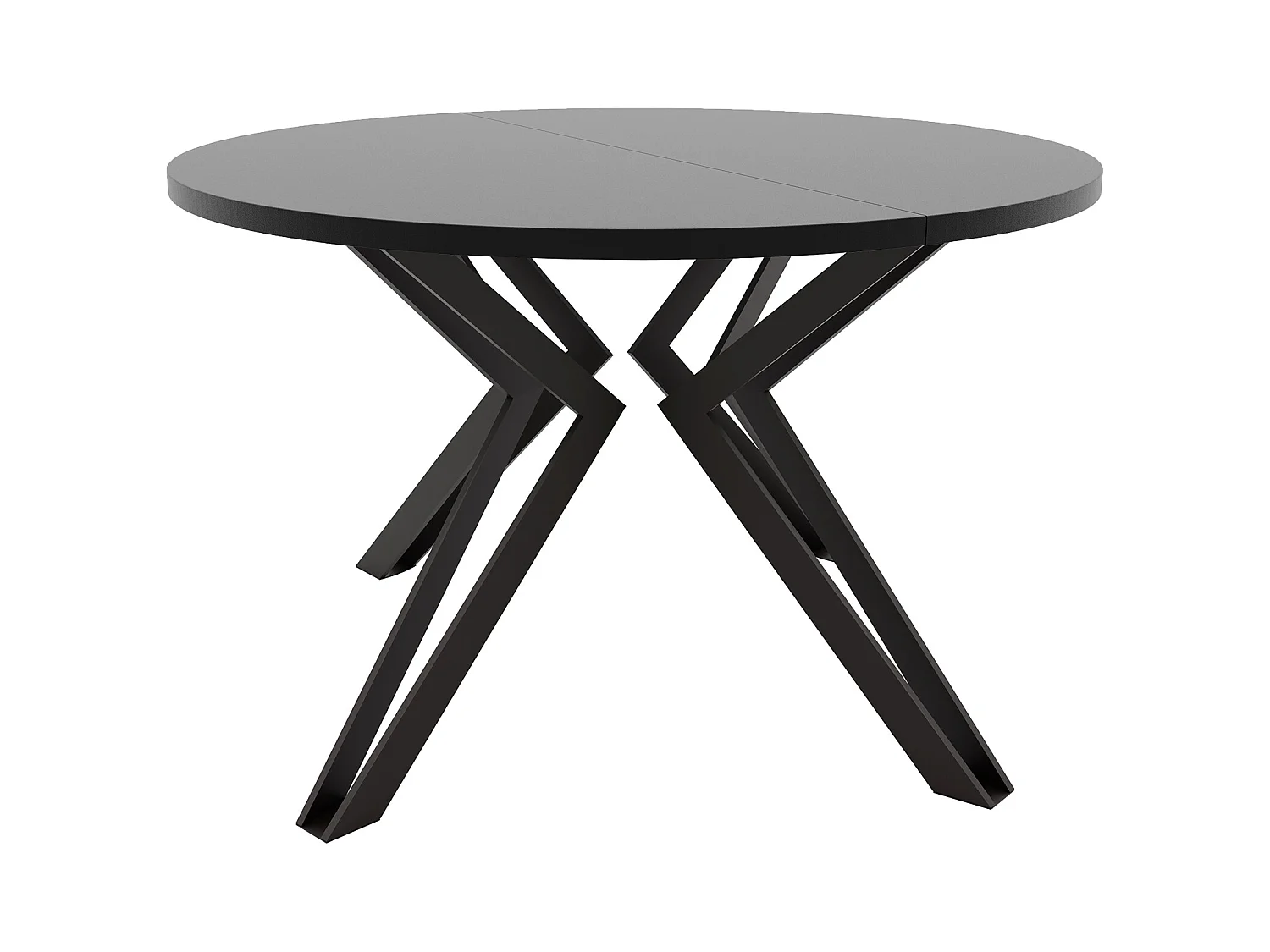Table extensible molet noir
