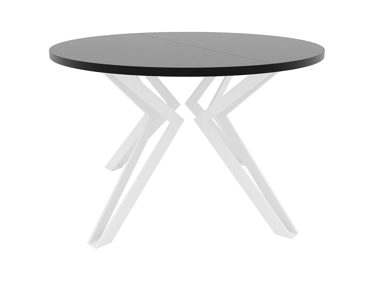 Table extensible molet noir