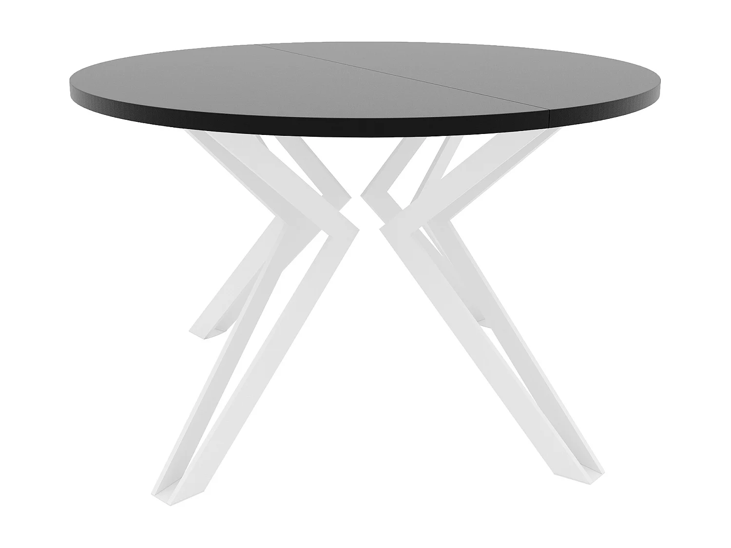 Table extensible molet noir