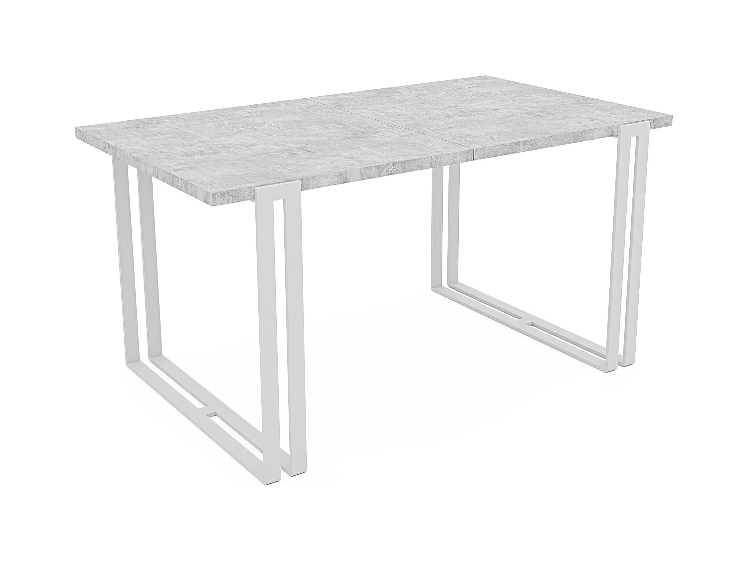 Table extensible bellato gris, 120x220