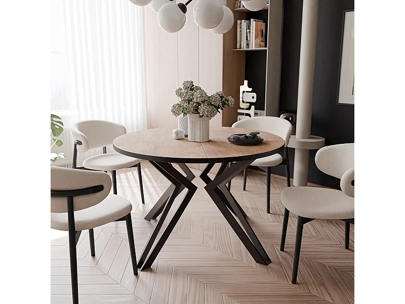 Table extensible chêne de Lefkas