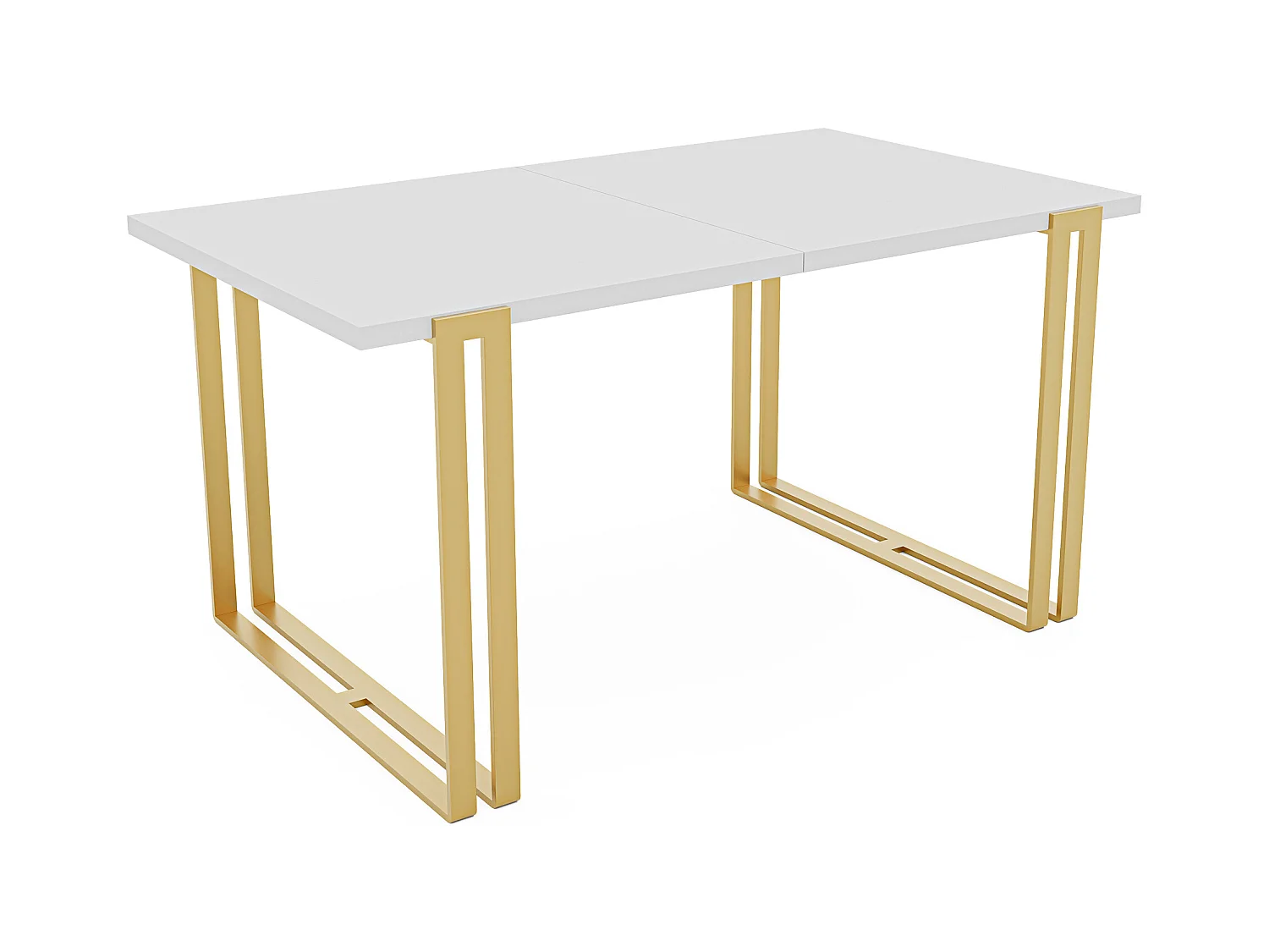 Table extensible blanc, 140x220