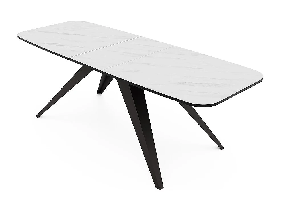 Table extensible blanc, 160