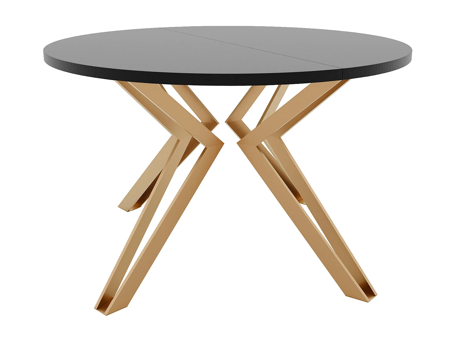 Table extensible molet noir