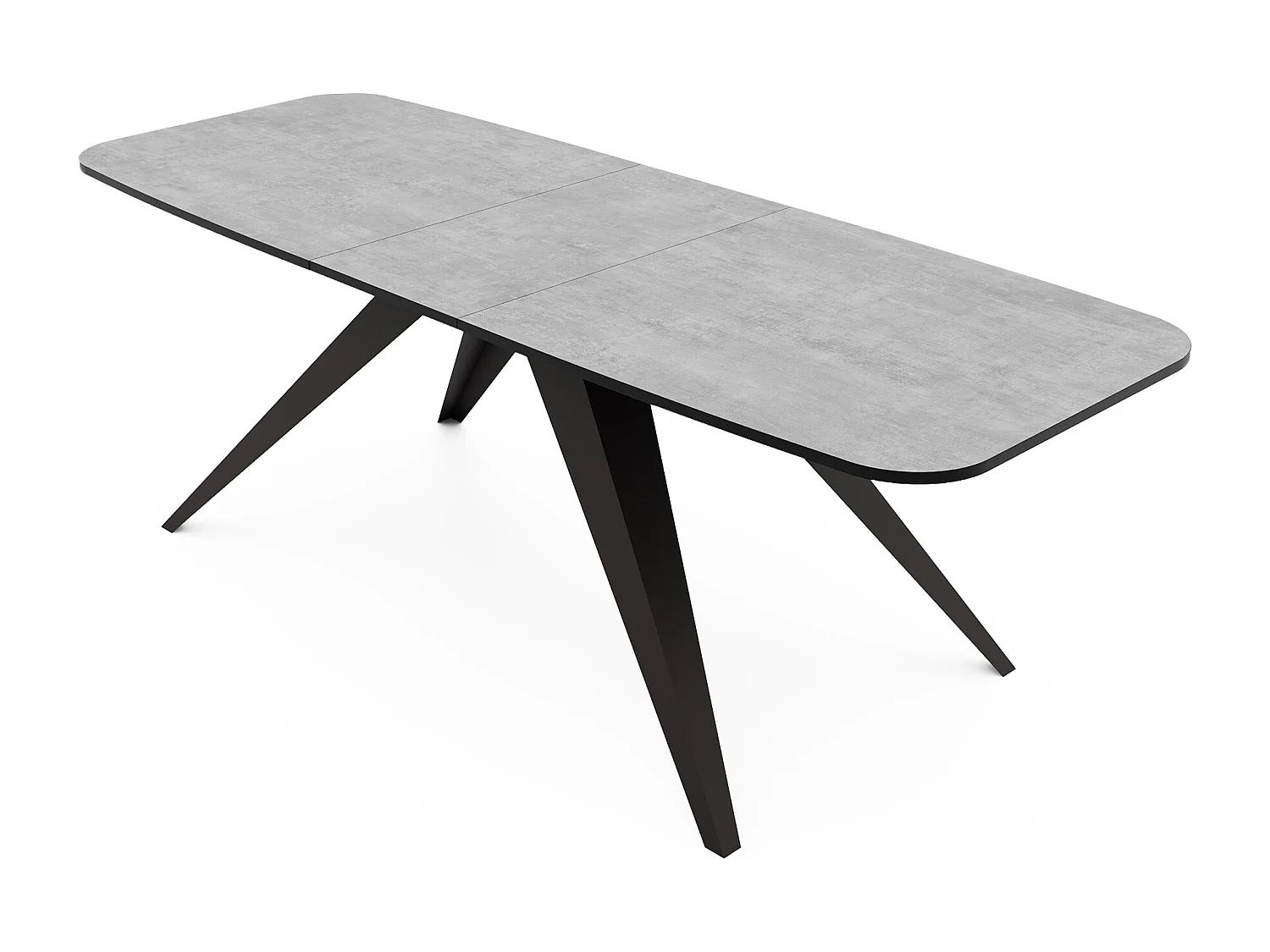 Table extensible gris, 180