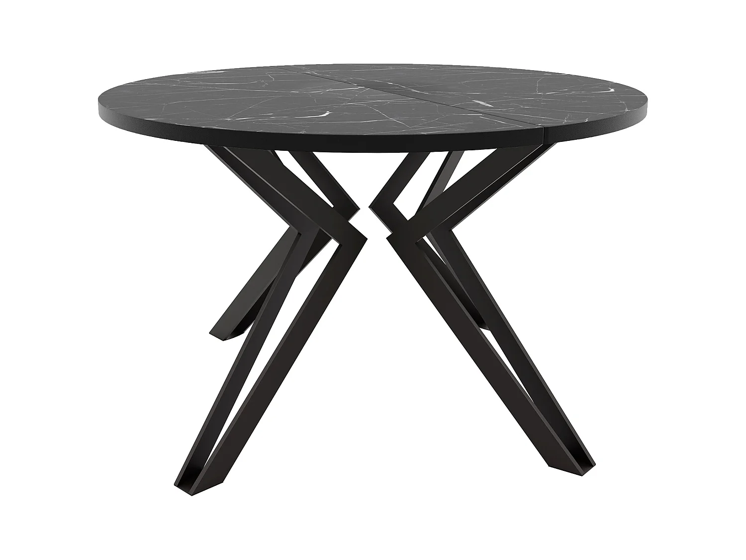 Table extensible grigia pietra