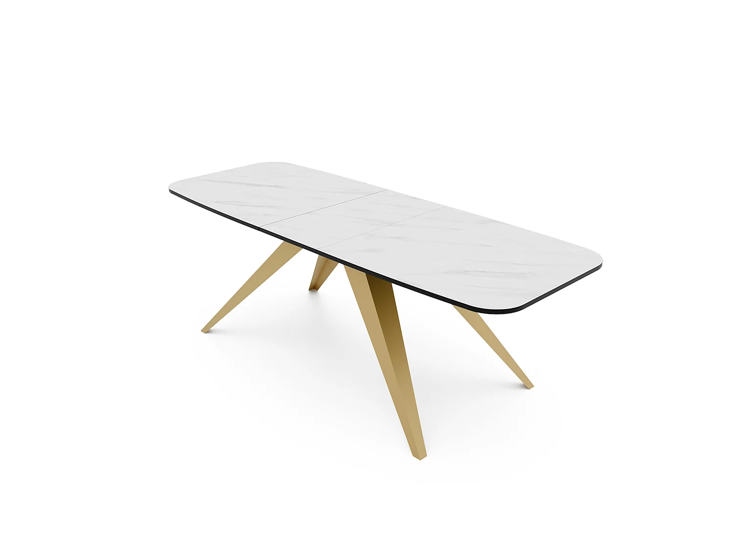 Table extensible blanc, 180