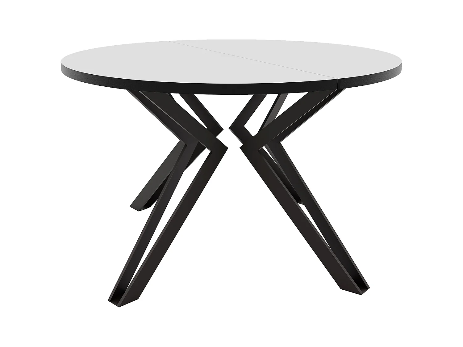 Table extensible blanc