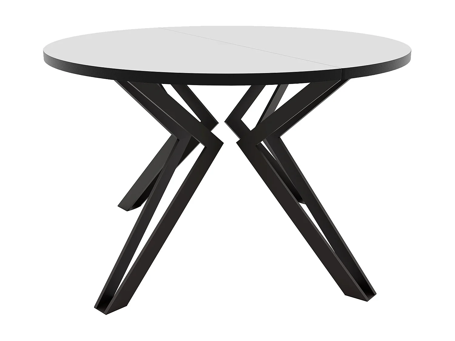 Table extensible blanc