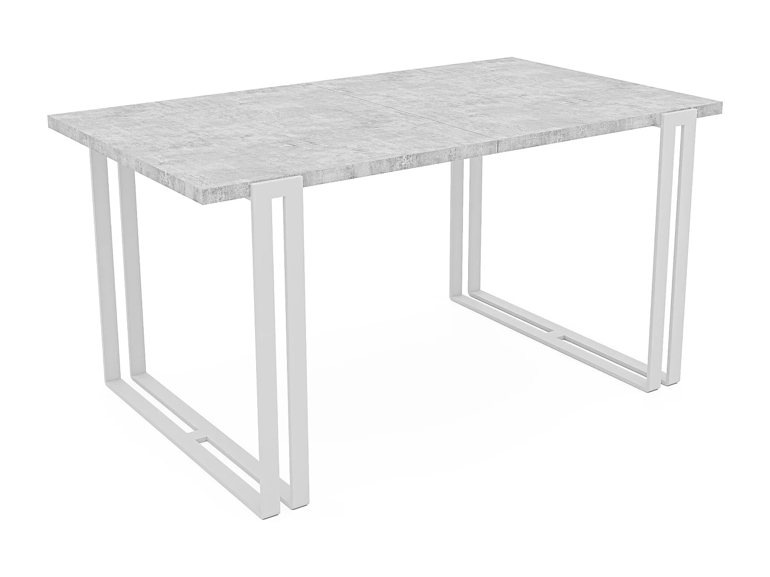 Table extensible bellato gris, 140x220