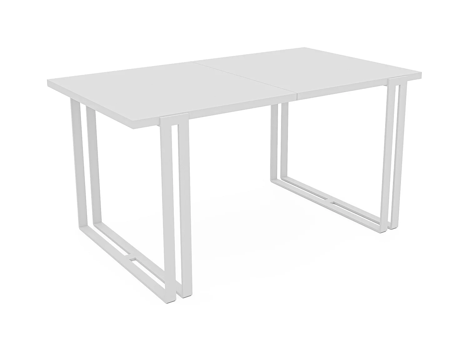 Table extensible blanc, 120x220