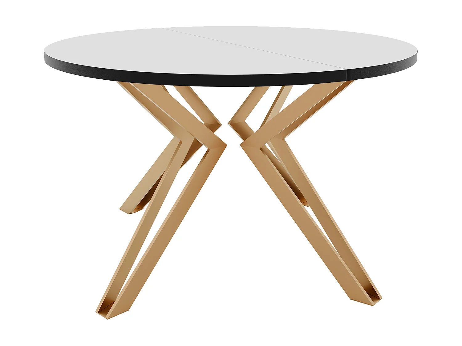 Table extensible blanc