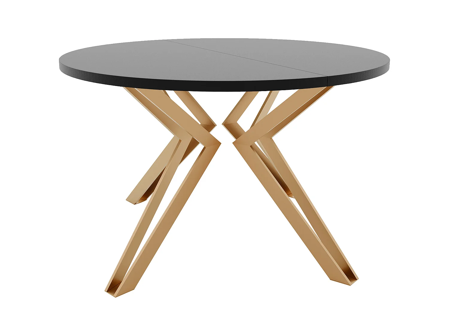 Table extensible molet noir