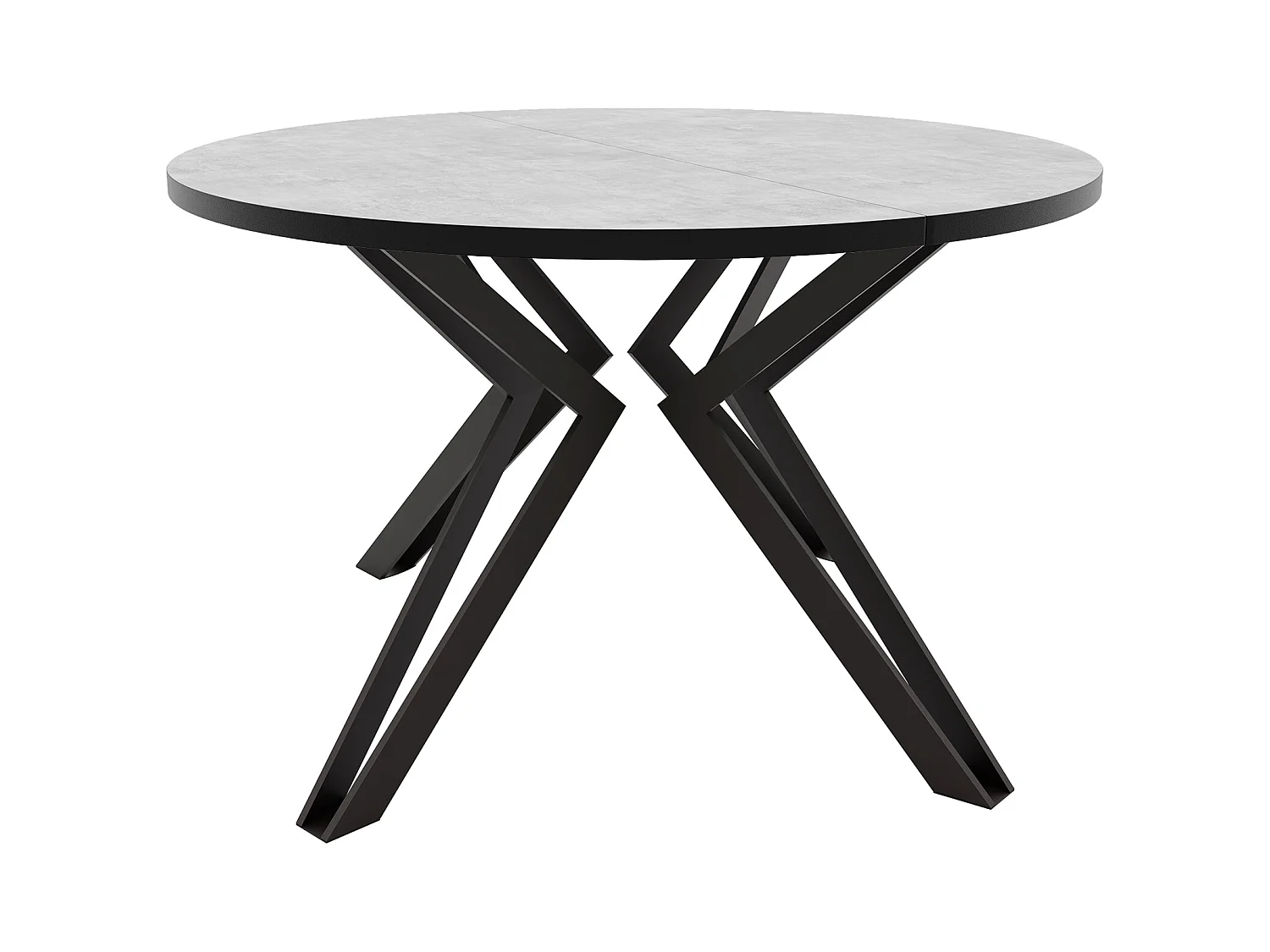 Table extensible bellato gris