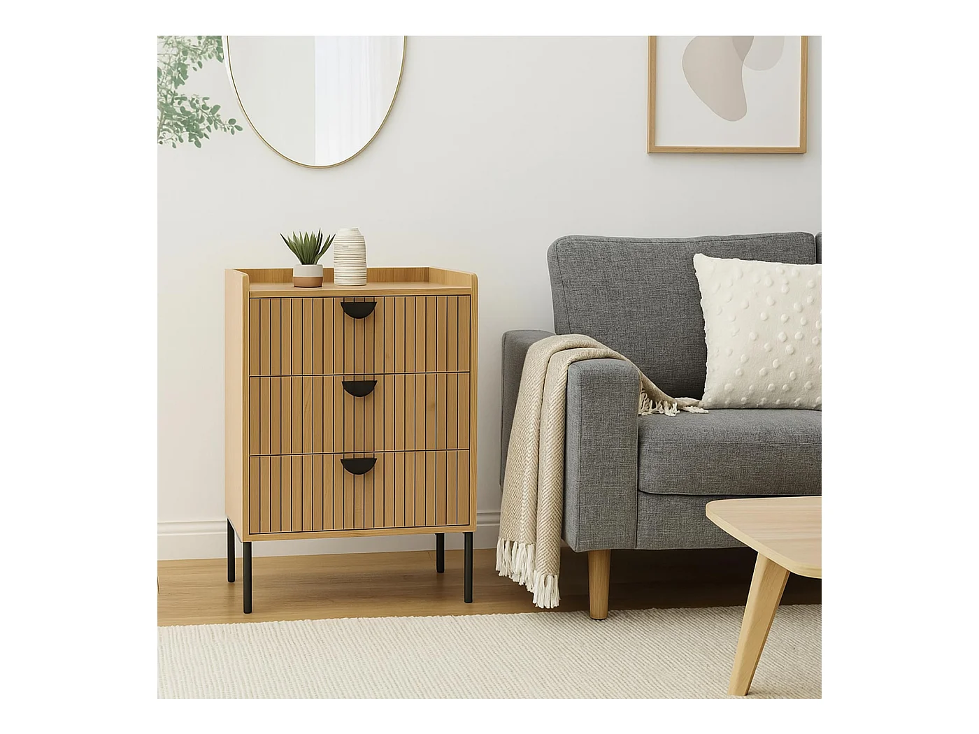 Komoda MCW-O39,  natura