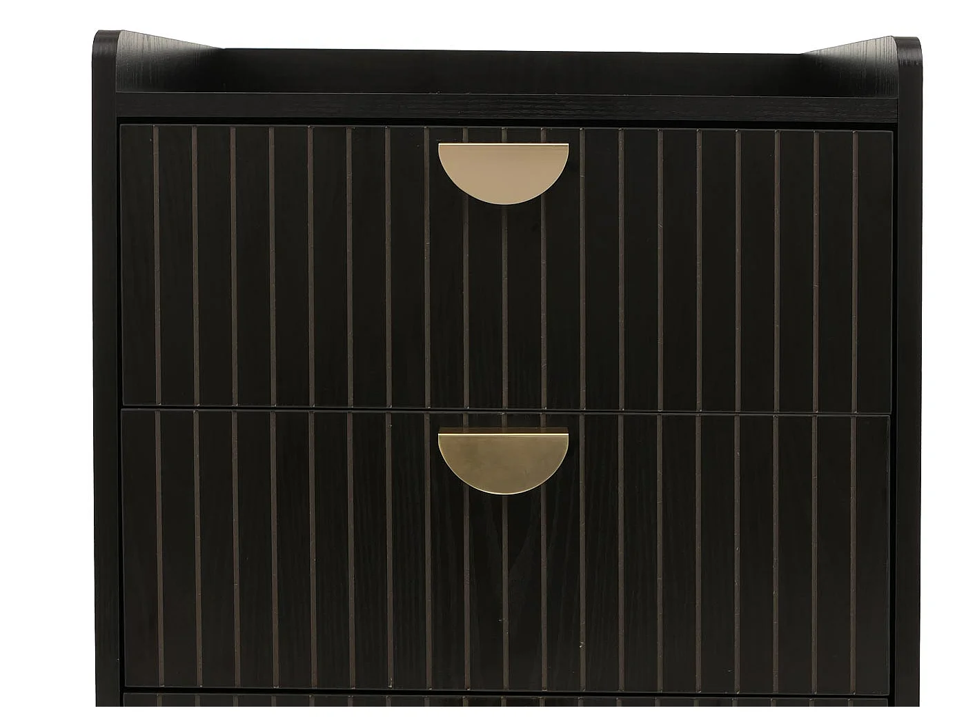 Commode MCW-O39,  hout look zwart