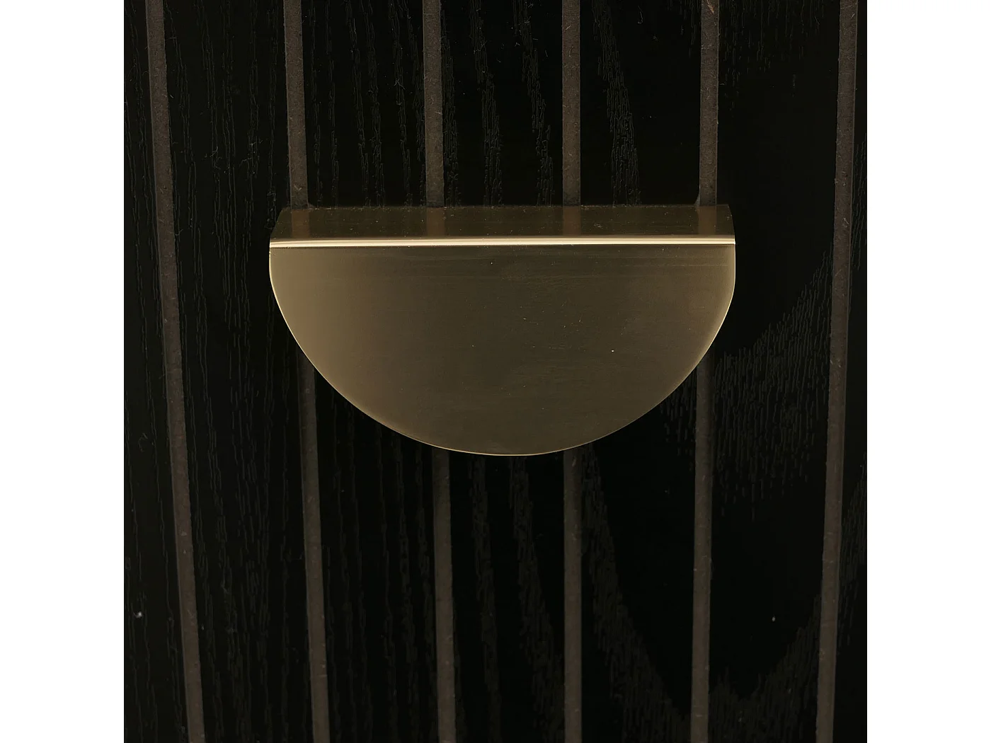 Commode MCW-O39,  aspect bois noir