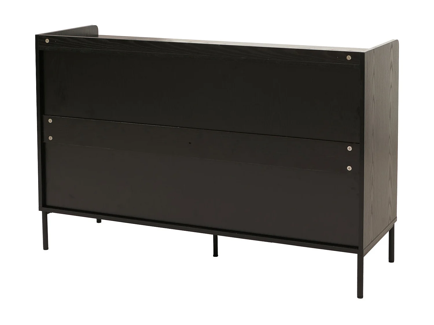 Commode MCW-O39,  aspect bois noir