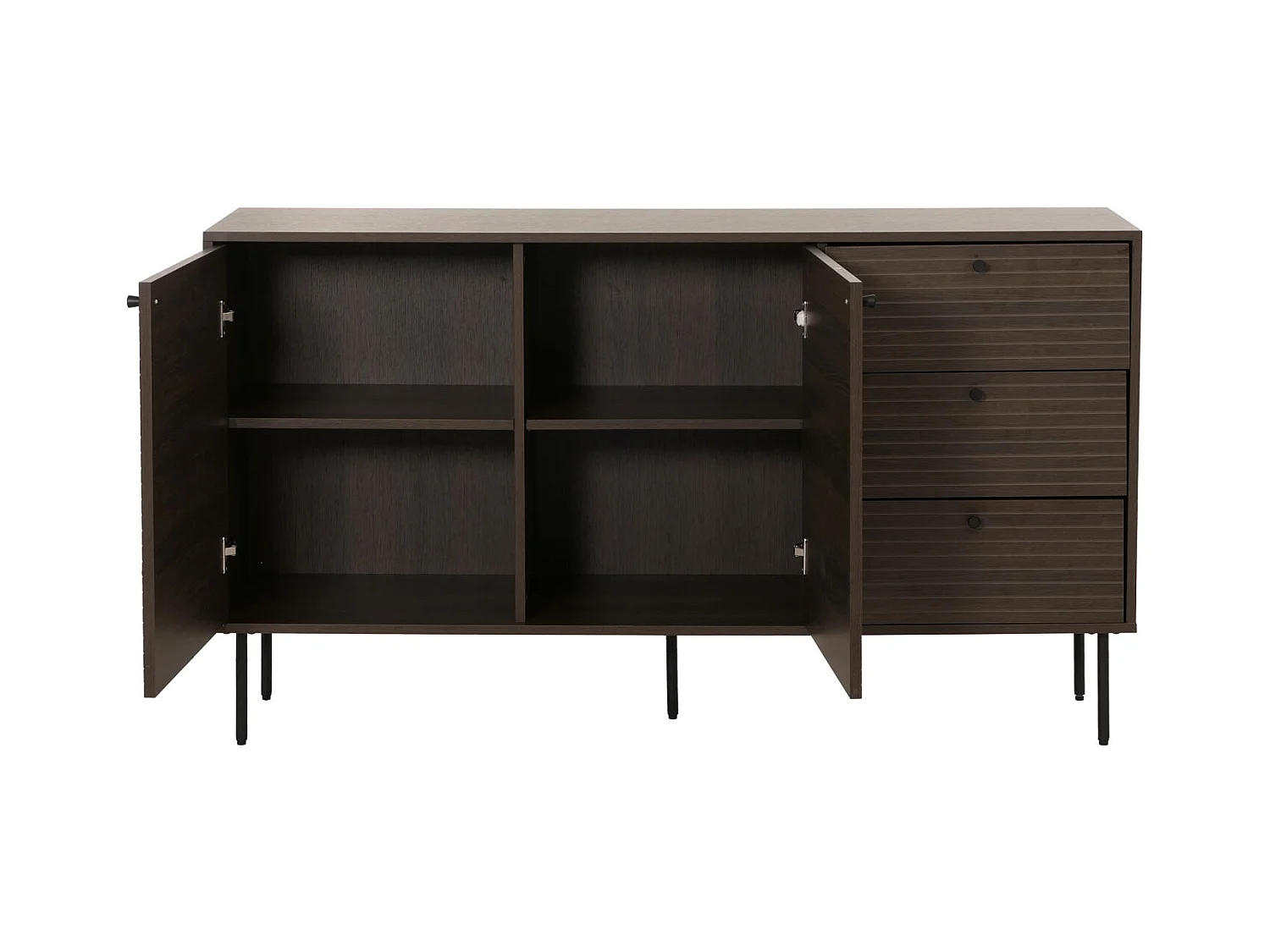 Commode MCW-N78,  brun foncé