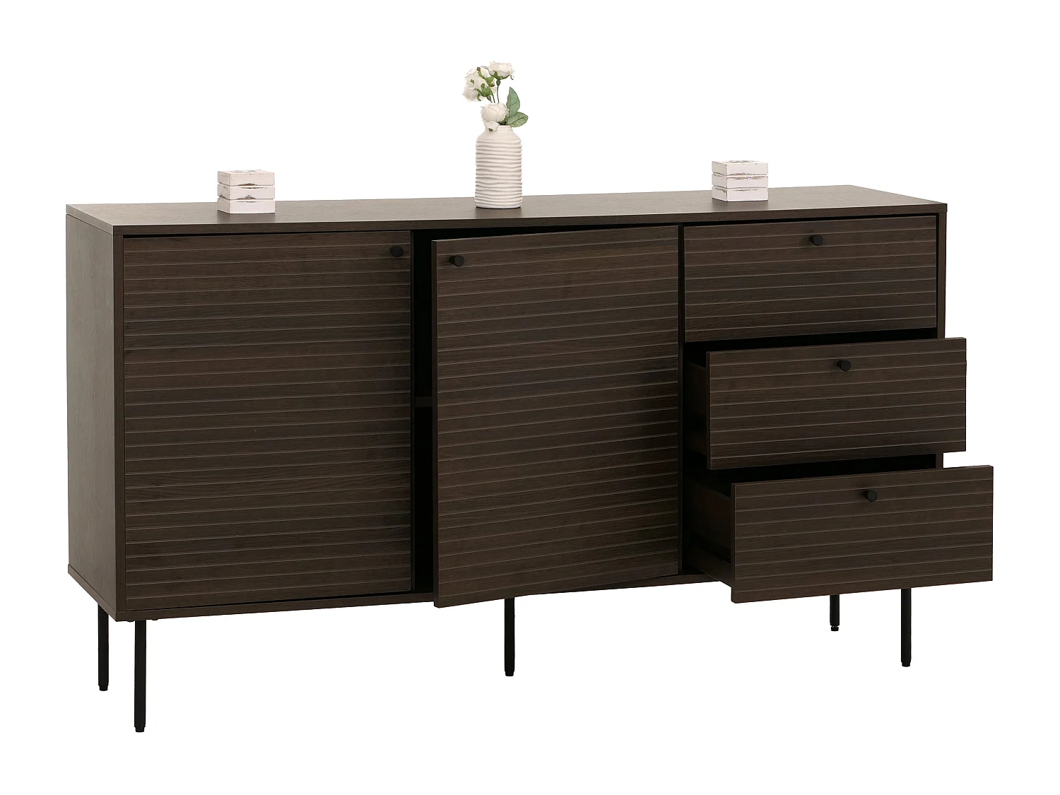 Commode MCW-N78,  donkerbruin