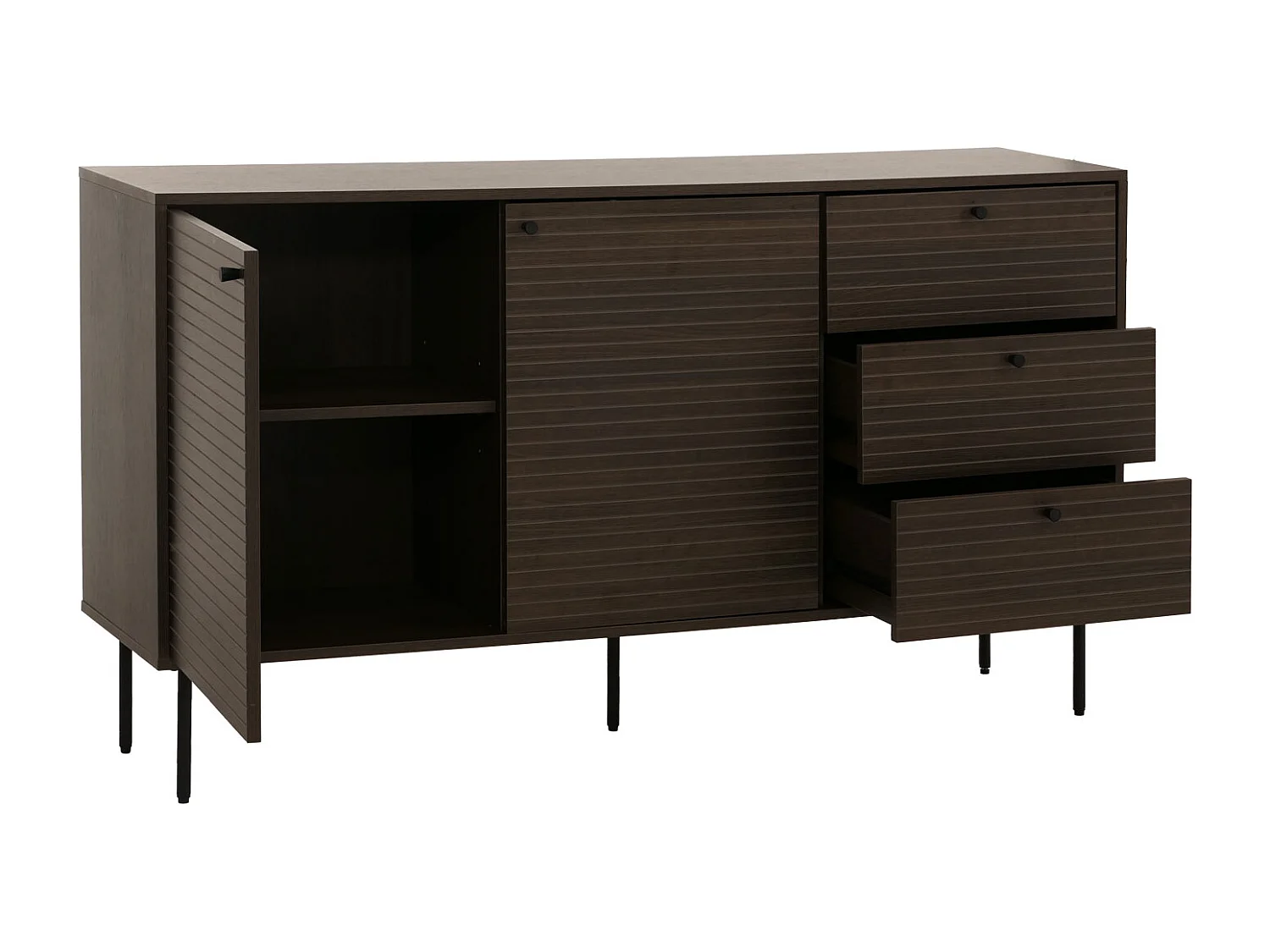 Commode MCW-N78,  donkerbruin