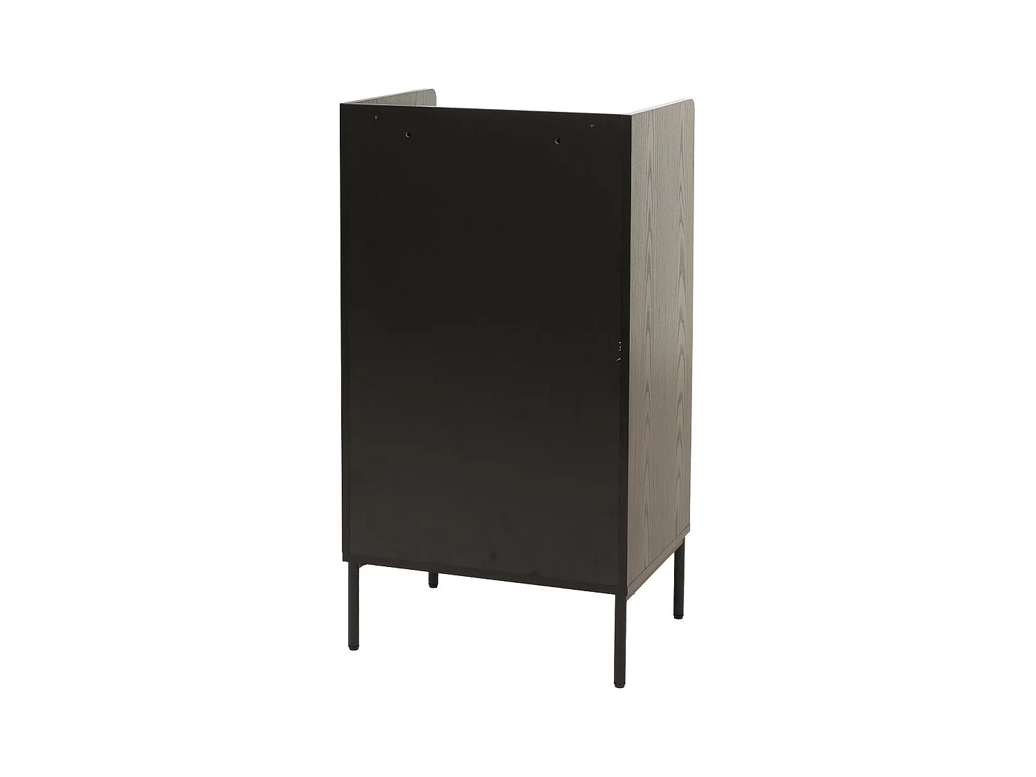 Kommode MCW-O39, Holzoptik schwarz