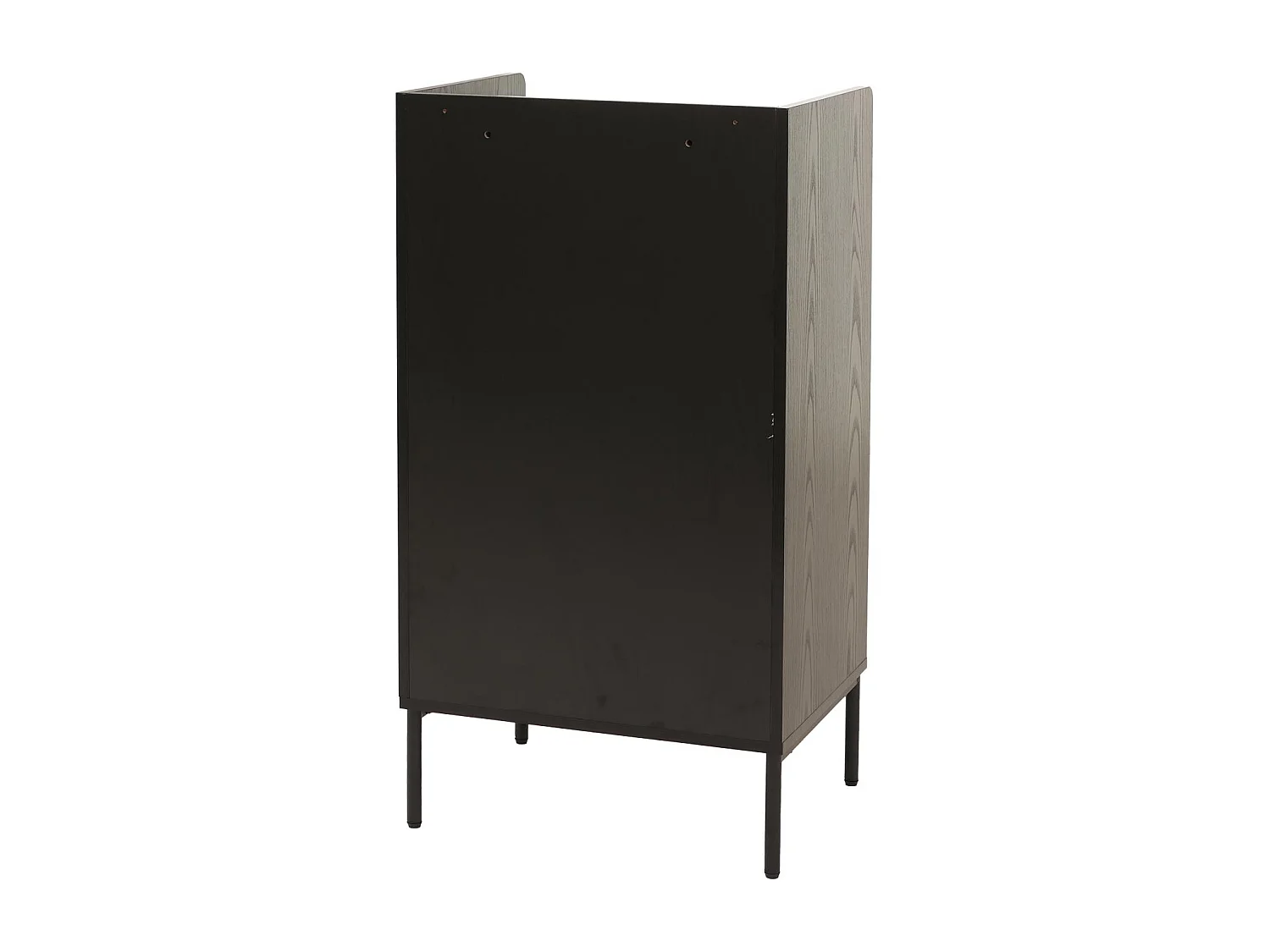 Commode MCW-O39,  aspect bois noir
