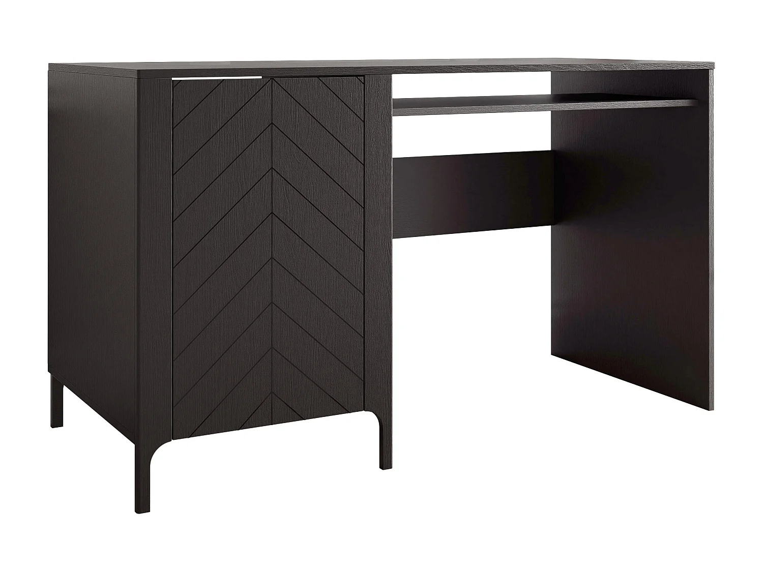 Bureau avec rangements Noir